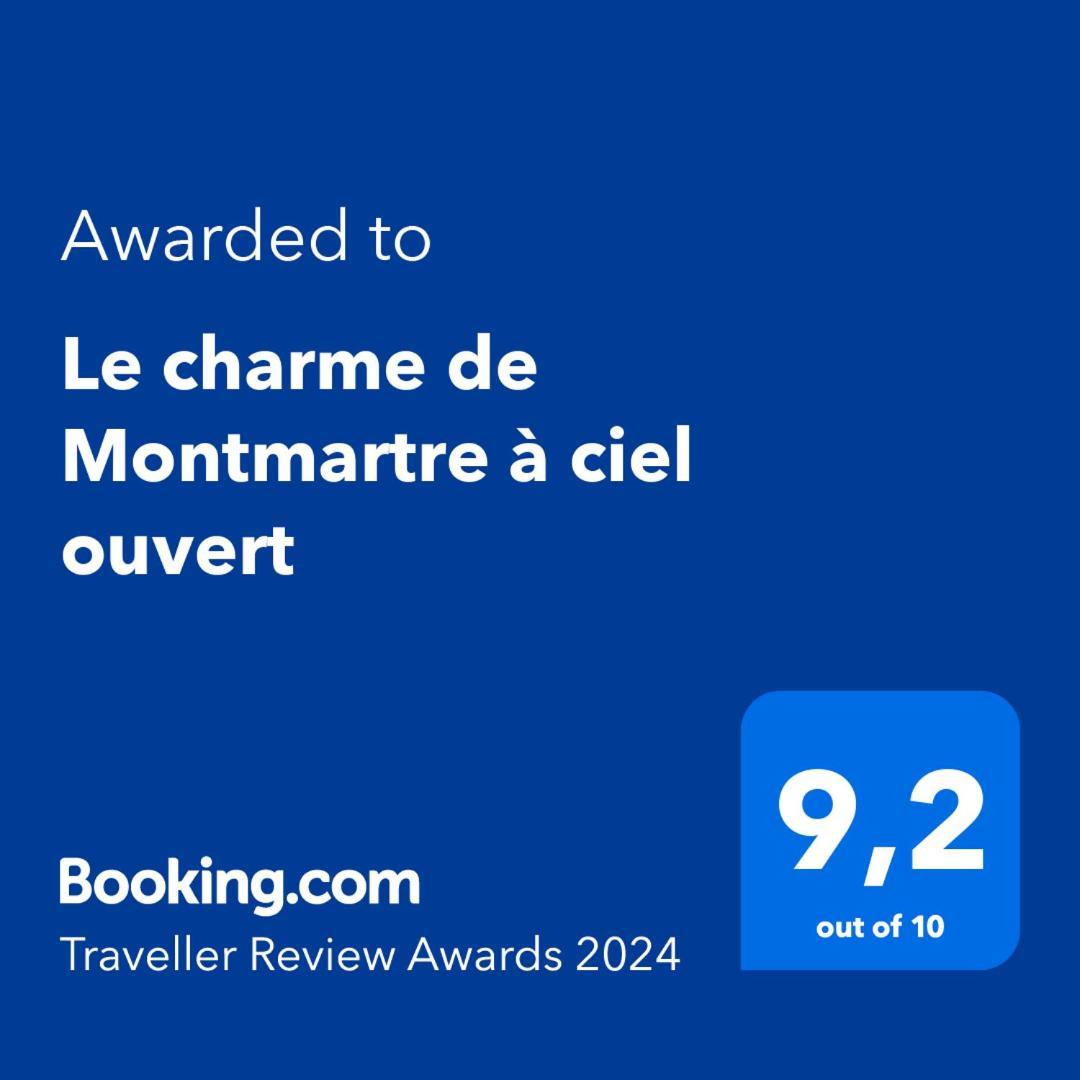 Le Charme De Montmartre A Ciel Ouvert Paris Eksteriør bilde